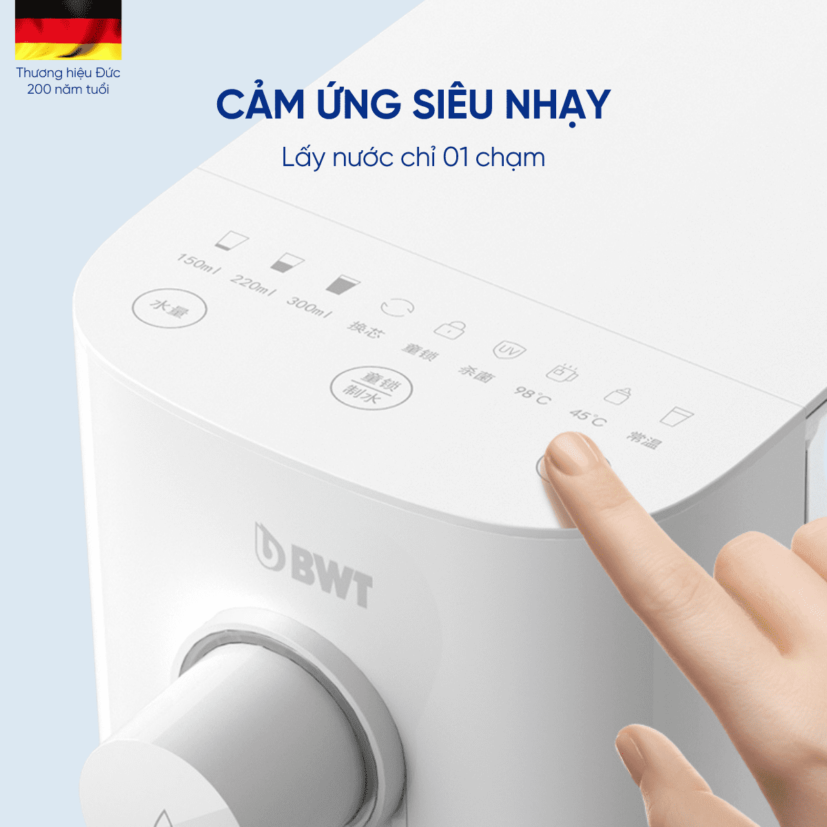 BWT Smart Touch - Bình thủy điện thông minh thương hiệu Đức