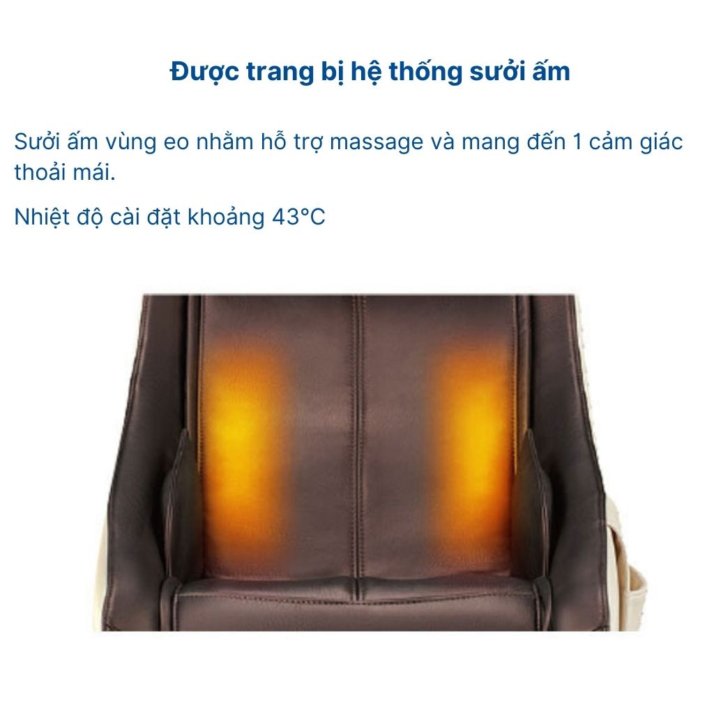 Ghế Massage Thông Minh Fujiiryoki L57 AS-R500 - Thương hiệu Nhật Bản