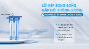 Fuji Smart APT 200 thiết kế lõi kép song song giúp tăng hiệu quả lọc