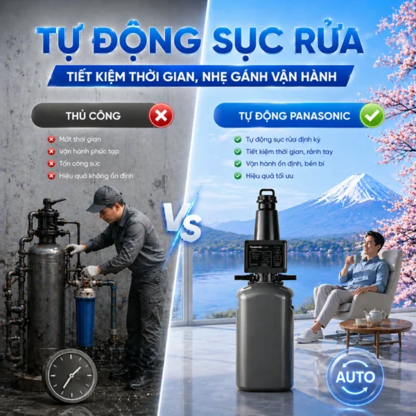 Hệ thống lọc tổng Panasonic Complex Master Series FP-15AA1