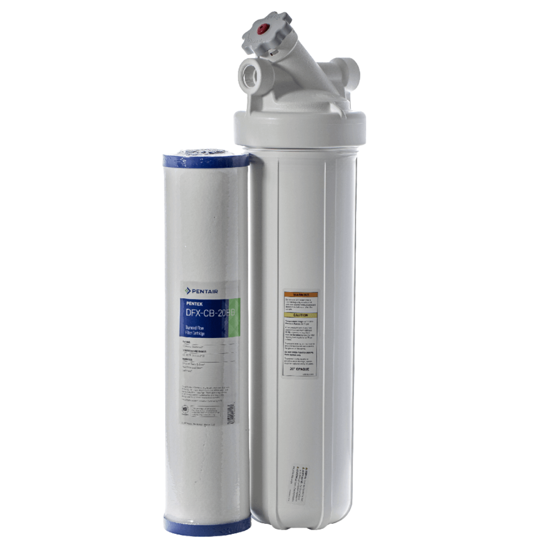 Hình ảnh Bộ tiền lọc nước đầu nguồn Pentair Big White With By-Pass 20 Inch